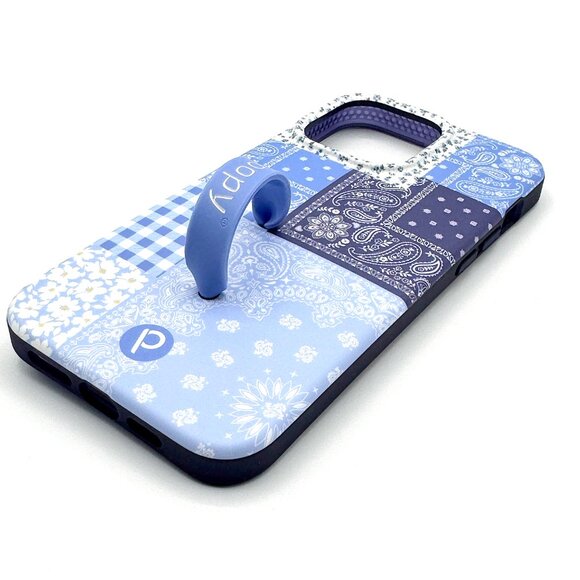 NWT Loopy BANDANA BLUES iPhone 15 Pro Max Phone Case - Picture 5 of 8